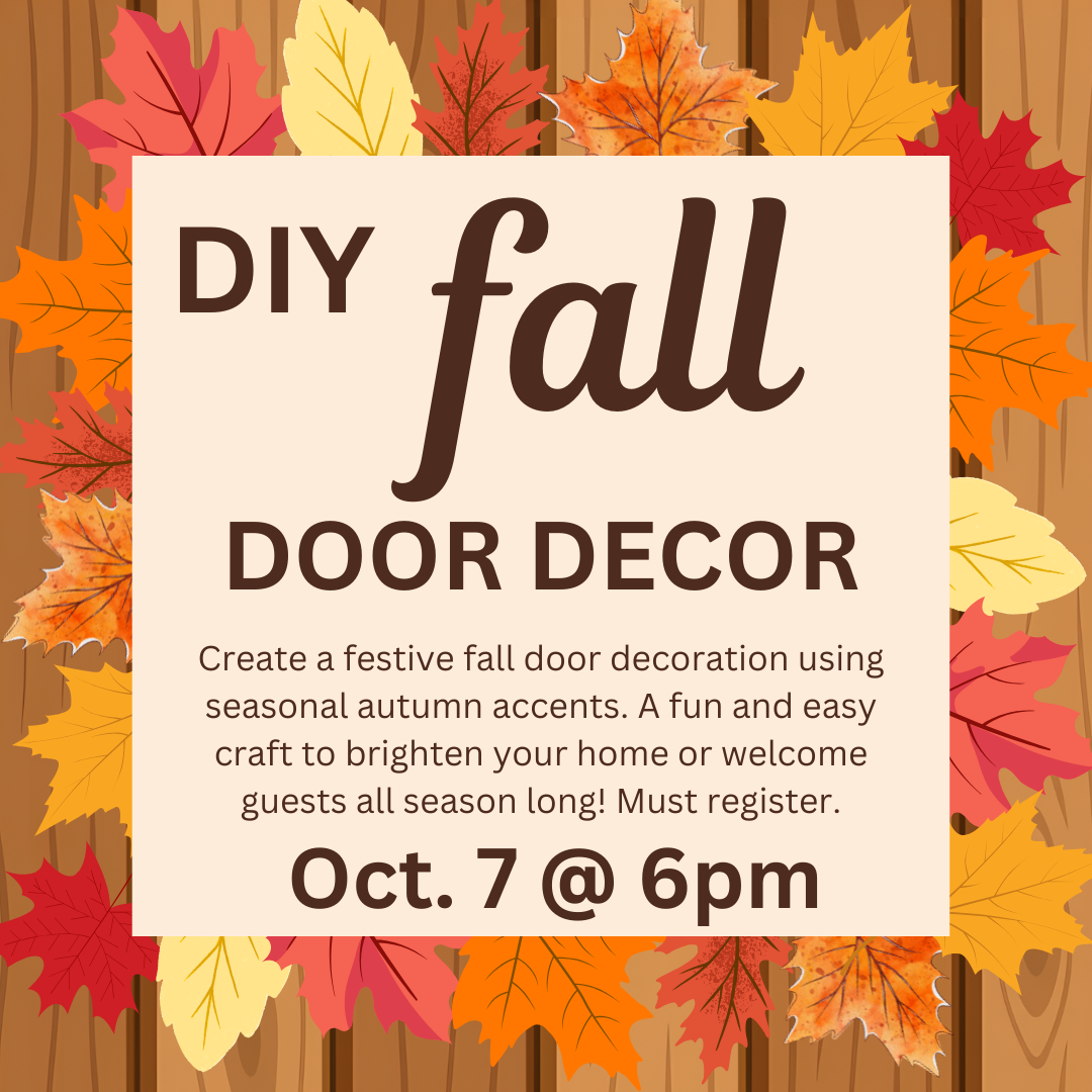 Fall door decor