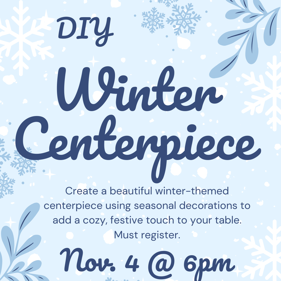 Winter centerpiece